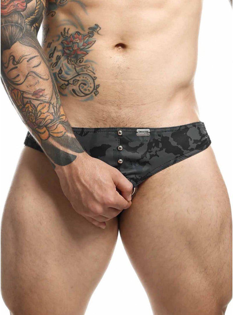 DNGEON Cockring Jockstrap BLACK